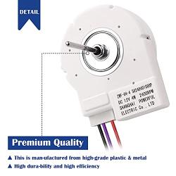 BCD-330WTV 12V 4W Freezing Fan Motor ZWF-02-4 Replacement for Midea Refrigerator 50240401000p