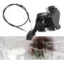 7/8 22mm Thumb Throttle Cable Accelerator Control Handle Assembly Replacement for 50cc 70cc 90cc 110cc 125cc 250cc TaoTao ATV Quad Go Kart Pit Bike (with 4 Cable Ties)