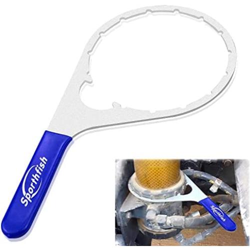 Colar/Vent Cap Fuel Filter Wrench Metal for 380134 382 Compatible with Detroit Diesel Truck Cummins Engines with 6 inch Inner Diameter
