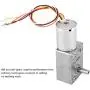 DC 12/24V Brushless Worm Motor Speed Reduction Gear Motor for Robots Locks DIY, Gear Motor 4~150Rpm (12V 18RPM)