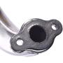 Sthus40mm Half Moon Silencer Muffler Exhaust Black For 49cc 60cc 66cc 80cc 2-Stroke Engine Motor Motorized Bicycle Bike