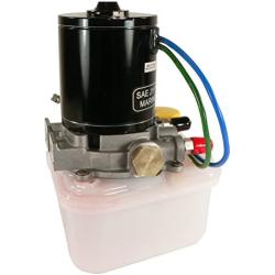 TRM0089 Tilt Trim Motor Pump & Reservoir Compatible with/Replacement for Power Pole Sportsman Anchor 4-6789, Pump SPN-F