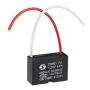 uxcell Ceiling Fan Capacitor CBB61 1.2uF 450V AC 2 Wires Metallized Polypropylene Film Capacitor 38x26x15mm for Electric Fan Pump Motor Generator