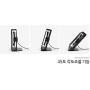 DailyLike USB Fan Mini Brushless DC Motor 45 ° Angle Adjustment Natural Wind Low Noise Two Step Wind Speed (Black)