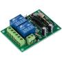 Calvas 433MHZ Remote Control Learning Code DC 12V Door Lift Linear Actuator Motor Controller Wireless Remote Control Kit