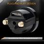 30-4110 UEGO Air/Fuel Ratio Gauge AFR 52mm with 4.9 LSU Sensor, wideband Sensor, WideBand A/F Ratio UEGO O2 Controller Gauge Kit