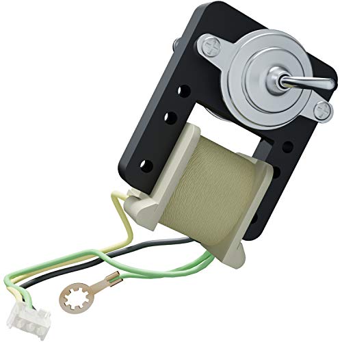WR60X10220 Refrigerator Condenser Fan Motor by PartsBroz - Compatible Hotpoint, GE Home Improvement Part - Replaces AP4298602 AH1766247 EA1766247 PS1766247 - Lifetime Tested Electric Motor for Kitchen