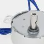 Fielect 1Pc Synchronous Synchron Motor Turntable Motor CW/CCW Direction 4W Frequency 8-10RPM TYC-50 Horizontal Hole Tapping Shaft AC 110V