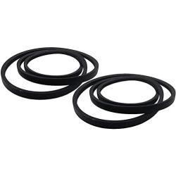 144959 Deck Belt for Compatible with Craftsman Poulan Husqvarna 144959 130801 160855 138255 fit 531307218 532144959 21547082 21547188 LTH1342 (2 Pack)