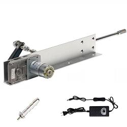 JQDML DIY Cycle Reciprocating Linear Actuator Motor DC 24, Adjustable Stroke 1.2“ to 6.5