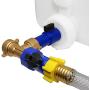 Seaworks Boat Winterizer Gravity Motor Cleaning Kit - Gravity Flow System DIY Winter Preparation Solution for Marine Engines - For Inboard and Outboard Engines