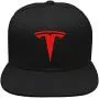Tesla Motors Flex Fit Hat Baseball Cap Embroidered Flat Curved Brim