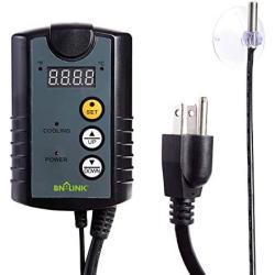 BN-LINK Digital Cooling Thermostat Controller for Cooling Device Circulation Box Fans 40-108F 8.3A 1000W