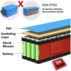 Wnicek 36V Lithium Battery Pack 10000mAh 10S 4P E-Bike Battery Suitable for Motors Within 750W for Electric Scooter Electric Bicycles Electric Tricycles Electric Tools with Charger