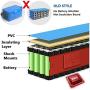 Wnicek 36V Lithium Battery Pack 10000mAh 10S 4P E-Bike Battery Suitable for Motors Within 750W for Electric Scooter Electric Bicycles Electric Tricycles Electric Tools with Charger
