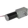 TSINY Small High Torque 24 Volt Reversible 120RPM DC Worm Gear Motor for BBQ Drive Replacement