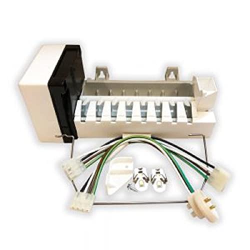 Edgewater Parts W10190966, AP6016628, PS11749920 Ice Maker Compatible With Whirlpool Refrigerator Fits Model# (ASD, BRS, CS2, ED2, ED5, IS2, ID5, MSD, TS2, WSR)