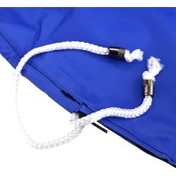 Outboard Boat Motor Cover Skyour Waterproof Boat Engine Cover Dust Rian UV Motor Protector Covers for UP-5HP/ 8-10HP/ 15-20HP/ 25-30HP/ 40-50HP/ 60-90HP/ 100-150HP (44x47x37 in for UP-5HP, Blue)