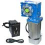 Bemonoc Larger Power 180W AC 110V High Torque Turbine Worm Gear Motor 45RPM with AC Speed Controller Kits