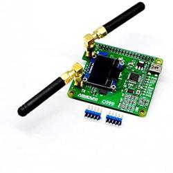 MMDVM Duplex Hotspot Module Dual Hat V1.3 Support P25 DMR YSF NXDN DMR Slot 1 + Slot 2 for Raspberry pi with USB Port (with OLED)