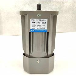 Davitu Stepper Motor - 250W 220V AC Induction Gear Speed Control Motor with US-52 controller 100:1 Ratio