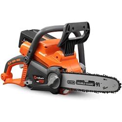 Redback E212C Battery Powered Chainsaw Reliable 40V Cordless Chainsaw with 10m/s Chain Speed Gas Chainsaw Alternative Modern Lawn Care Equipment for Felling and Bucking Tool Only