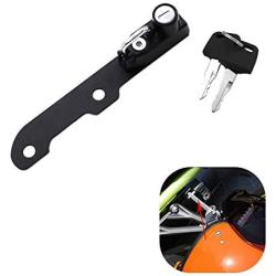 GUAIMI Motorcycle Helmet Lock Anti-Theft for Kawasaki Z900 2017 and Later - Black