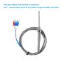 Alinan 2pcs 2M 50MM PT100 RTD Thermistor Temperature Sensor Probe, Three Wire Temperature Controller Stainless Steel