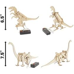 X Workbox STEM Kit, Brachiosaurus Dinosaur Robot, DIY Simple Electric Motor, Electric Circuit and Electromagnetism