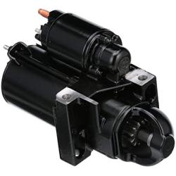 Quicksilver Starter Motor Assembly 863007A1 - Delco -For V-6 and V-8 MerCruiser Engines, Black