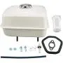 HZ Fuel Tank for Honda GX390 GX340 GX270 GX240 GX420 8HP 9HP 11HP 13HP 16HP Engine Replaces 17510-ZE3-020ZA