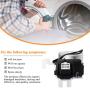 Upgrade W10913953 W10815026 Washer Shift Actuator by Blutoget - Compatible with Whirl-Pool Ken-More Washing Machine - Replaces W10913953 49tyz-e120a1 W10597177 AP6037270 W10815026 W10913953VP
