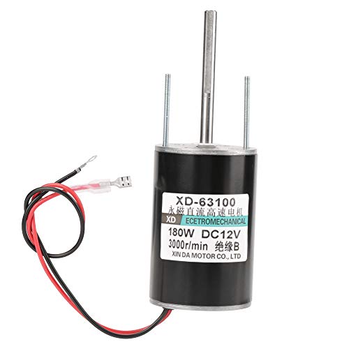 12/24V 150W High Speed CW/CCW Permanent Magnet DC Motor for DIY Generator (3000RPM(12V))
