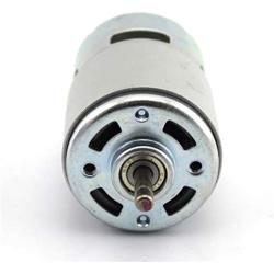 Pangocho Jinchao-Dc Motor 775 Motor, High Speed High Torque DC Motor, DIY Table Saw Motor, 12-24V Double Ball Bearing, Easy to Install (Voltage(V) : 775 Motor)