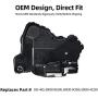 SYERAL Power Door Lock Actuator Front Right Passenger Side 931-403 Latch Motor Replacement for Toyota 4Runner Camry Corolla Tundra Sequoia, Lexus ES350 GS350 LS460 RX450h Scion tC xB xD iQ