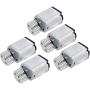 tatoko 5PCS N20 DC Vibration Motor 3V 12000RPM Powerful Small Electric Motor Micro Vibrating Motors with Eccentric Wheel Vibration