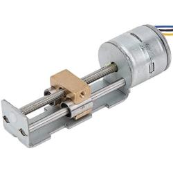 Mini Linear Lead Screw Nut Slider 2‑Phase 4‑Wire Stepper Motor Linear Screw Slide Table Slider Stroke 34mm