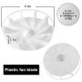 S99080166 Vent Bath Fan Motor and Fan Replacement BP28 Bathroom Fan Motor Kit Compatible with broan nutone 70cfm 1.4 Amp 3000RP 120V CCW