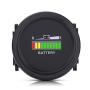 Battery Indicator LED Digital Battery Meter Indicator 12V 24V 36V 48V 72V Round Meter Gauge Charge Status Monitor Controller Tester for Carts Boat Marine Tractor Motorcycle Truck Car