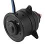 Terisass 062500-6351 Black Auto AC Fan Motor Plastic and Metal Electronic Cooling Fan Car Part Auto Condenser for Pajero