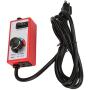 Speed Governor,120V Router Fan Variable Speed Controller Governor Electric Motor Rheostat High quality motor, reliable and durable,Red