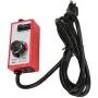 Speed Governor,120V Router Fan Variable Speed Controller Governor Electric Motor Rheostat High quality motor, reliable and durable,Red
