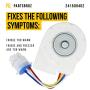 241509402 Refrigerator Evaporator Fan Motor by PartsBroz - Compatible Electrolux Westinghouse Frigidaire Kenmore Fridge Parts - Replaces AP3958808 EA1526073 PS1526073 - Lifetime Replacement Part