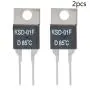 Fielect N.C 85℃ 2pcs Normally Close Temperature Switch, KSD-01F Thermal Switch Thermostat Temperature Controller