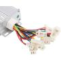 36V 1000W Motor Brush Controller Set, Electric Speed Regulator with Throttle, Replacement Brushed Controller for Electric Bicycles, Scooters, Tricycles