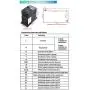 RATTMMOTOR 600W Brushless Spindle Motor Kit, 110V 0.6KW Brushless Air-Cooled Spindle Motor 11000RPM ER11+ 600W DC Brushless Spindle Motor Driver Converter for CNC Router Machine