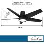 Minka Aire F782L-CL Chubby II 58