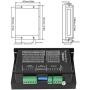 FTVOGUE Stepper Motor Driver CNC Digital Controller 32‑Bit Hybrid Stepper Motor Controls DMA860H 2.4‑7.2A 18‑80VAC ,Sport Control