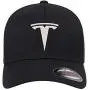 Tesla Motors Flex Fit Hat Baseball Cap Embroidered Flat Curved Brim