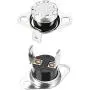 uxcell KSD301 Thermostat 150°C/302°F 10A N.C Adjust Snap Disc Temperature Switch for Microwave,Oven,Coffee Maker 2pcs